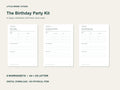 The Birthday Party Kit preview