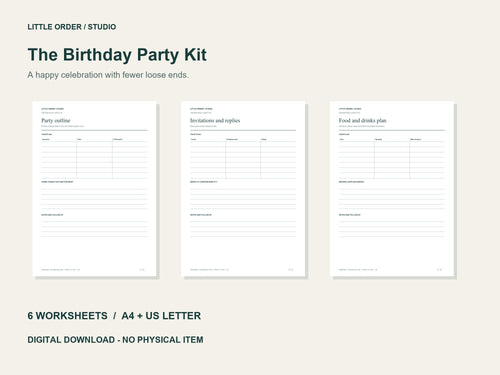 The Birthday Party Kit preview