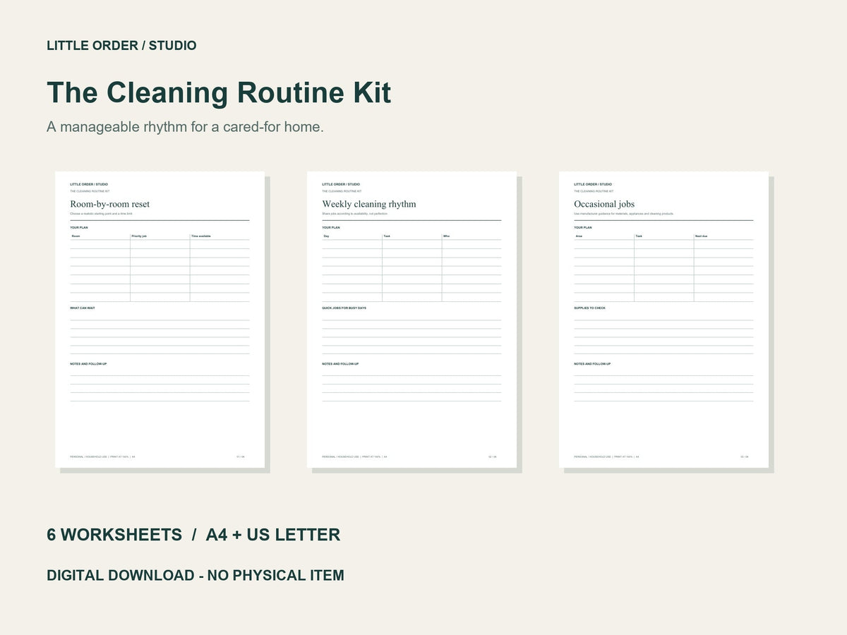 The Cleaning Routine Kit preview