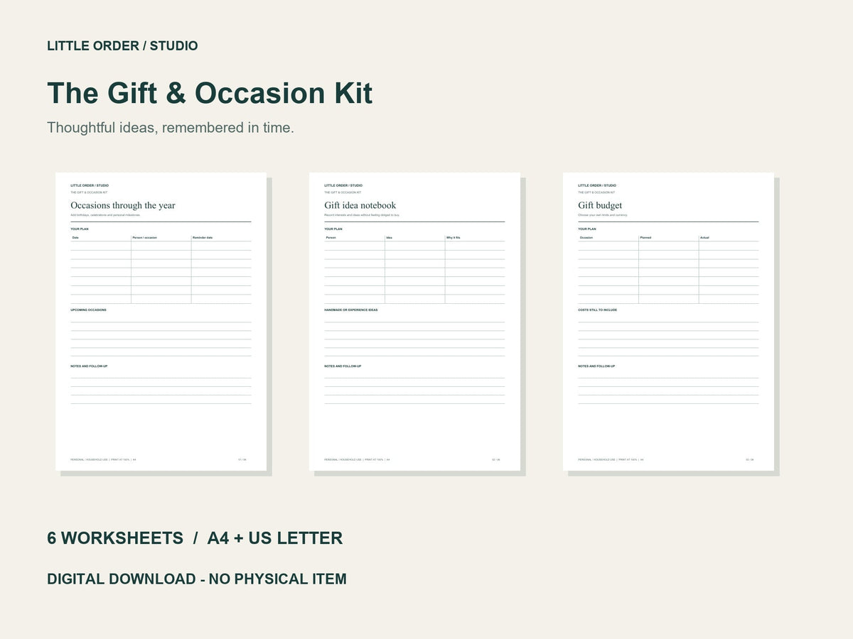 The Gift & Occasion Kit preview
