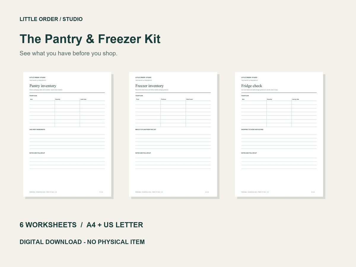 The Pantry & Freezer Kit preview