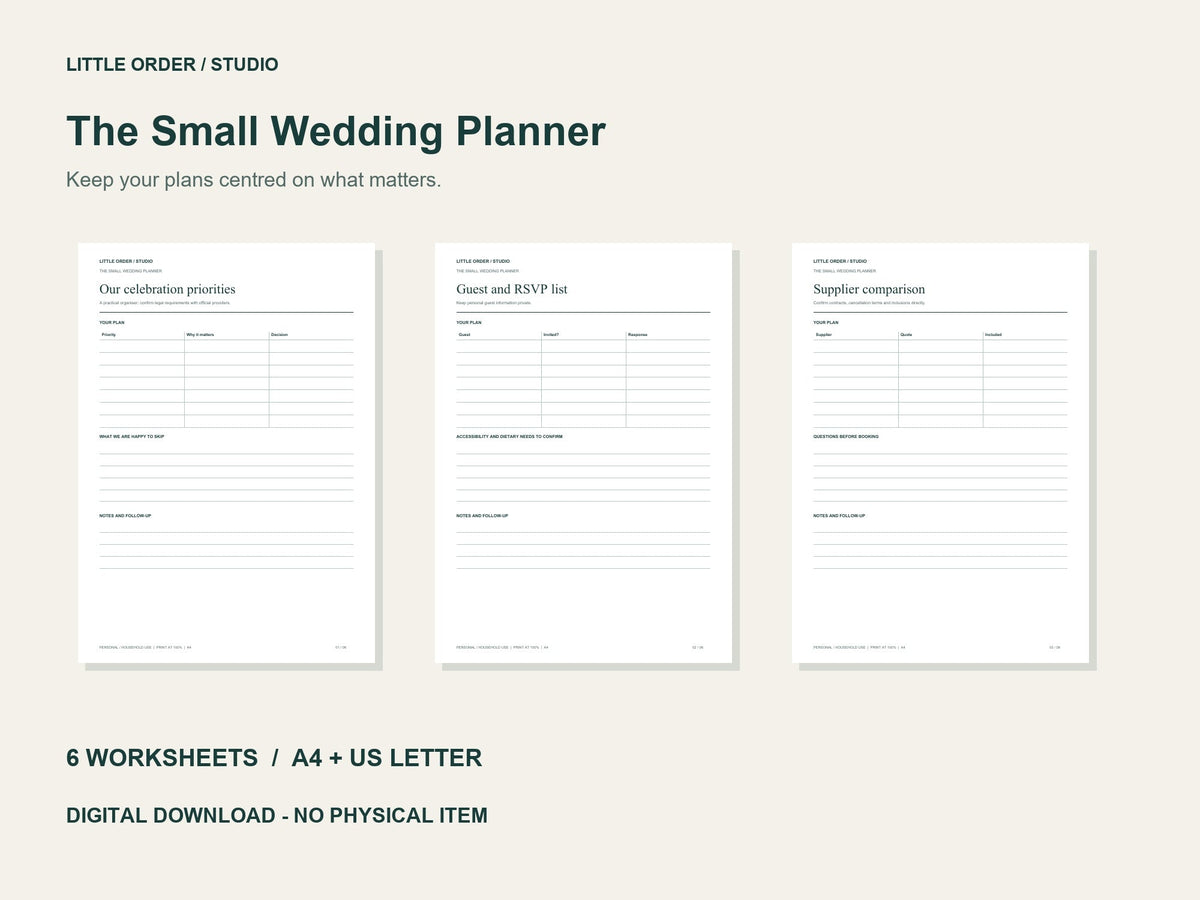 The Small Wedding Planner preview