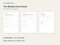 weekly home printable PDF preview